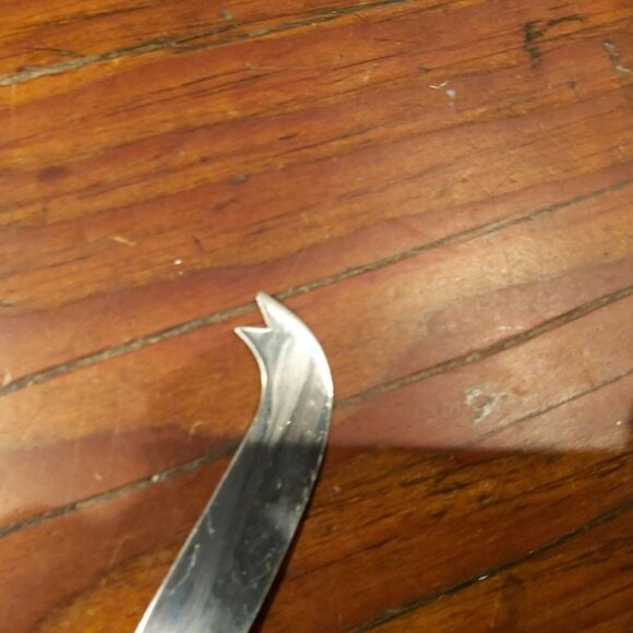 Cheese Cutting Board Hardwood Ceramic Insert  Cheese Knife Japan-Vintage - Picture 7 of 7